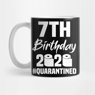 7th Birthday 2020 Quarantined Mug